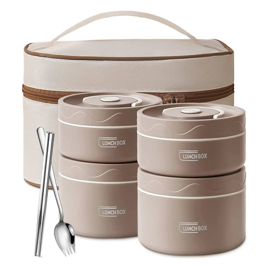 Lonchera Térmica 4 Piezas - LUNCH BOX